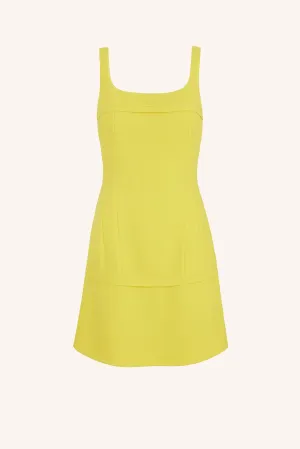 Beata Dress In Lemon Viscose
