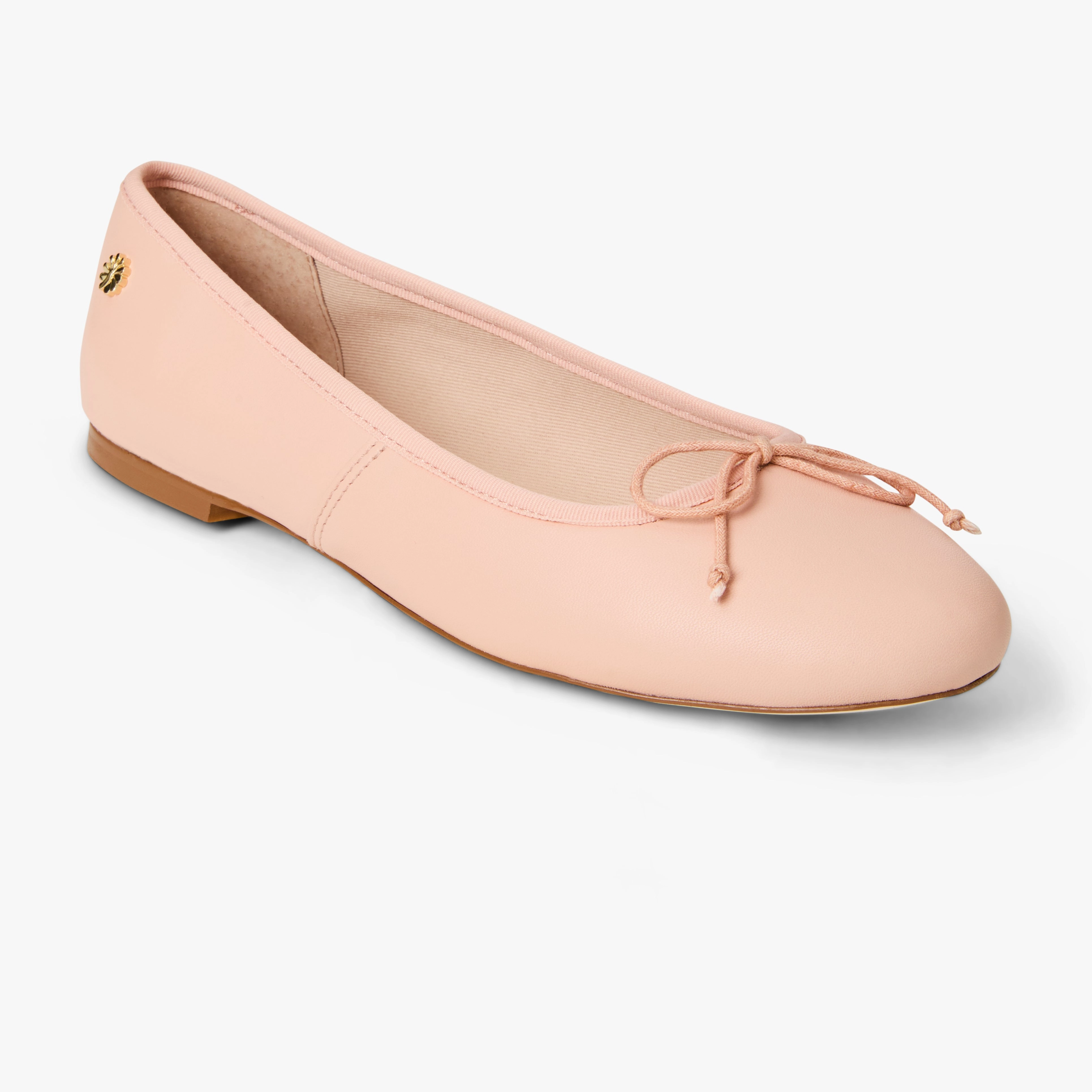 Strap Easy Bettie Leather Ballet Flat