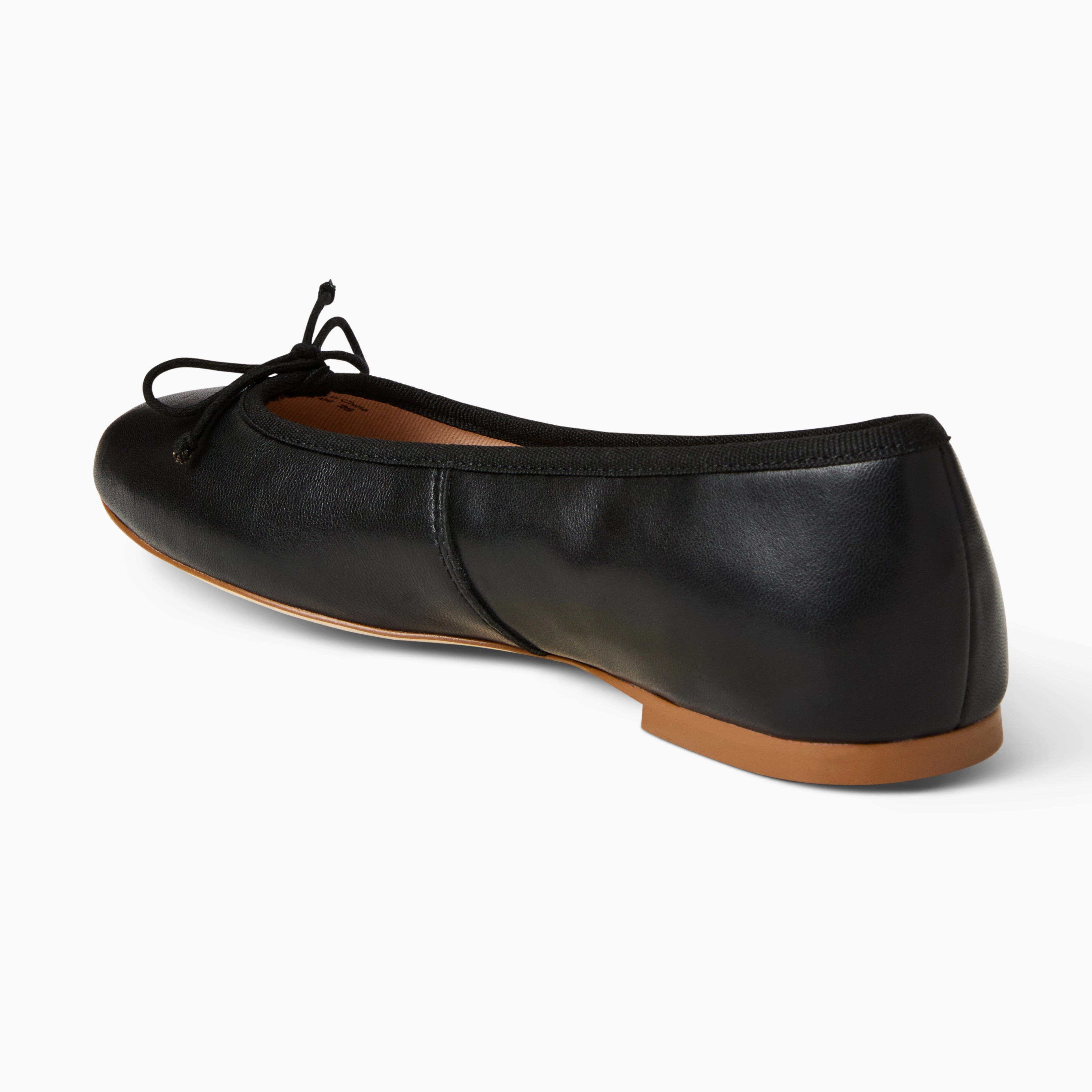 Bettie Leather Ballet Flat Show Glow