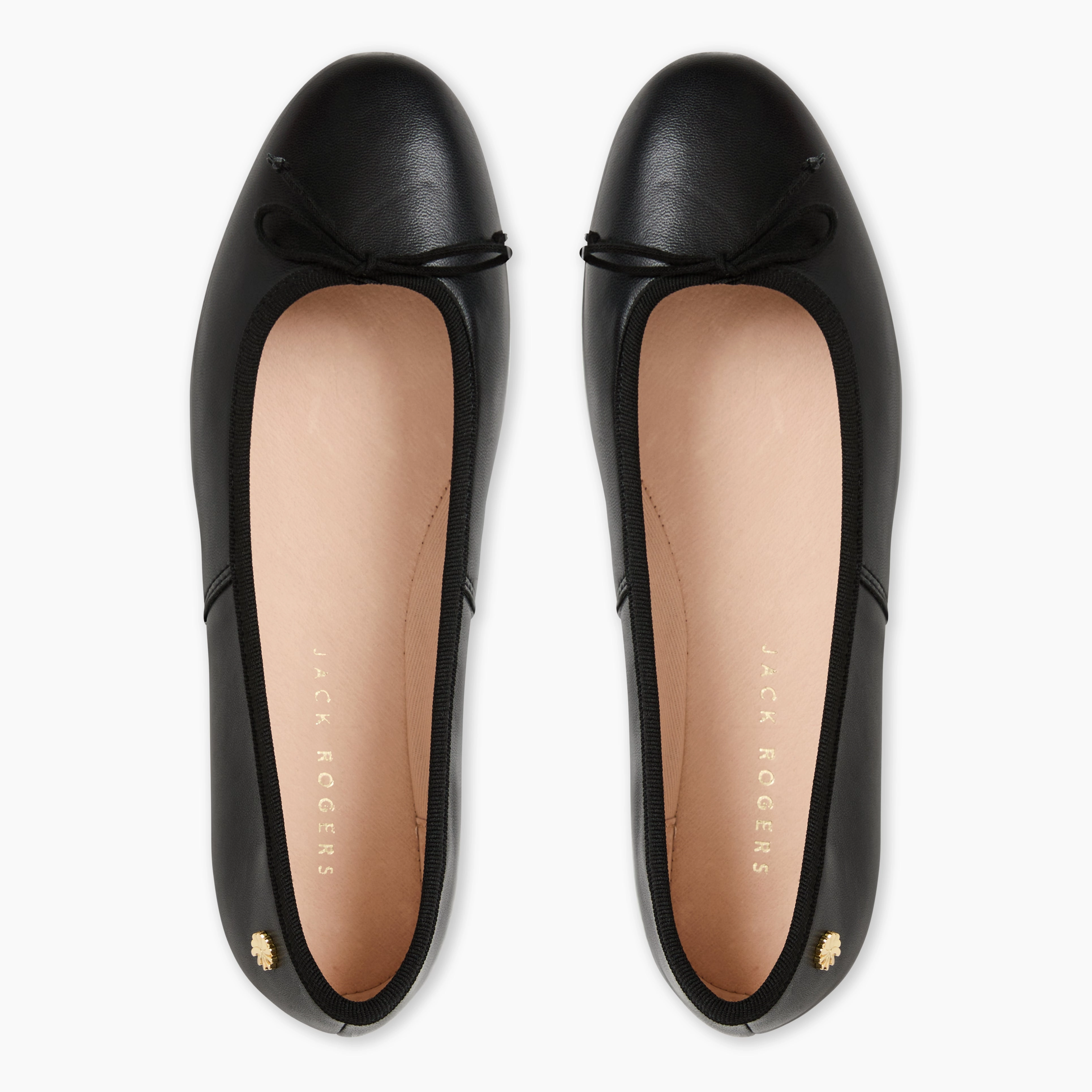 Comfortable Vibe Bettie Leather Ballet Flat