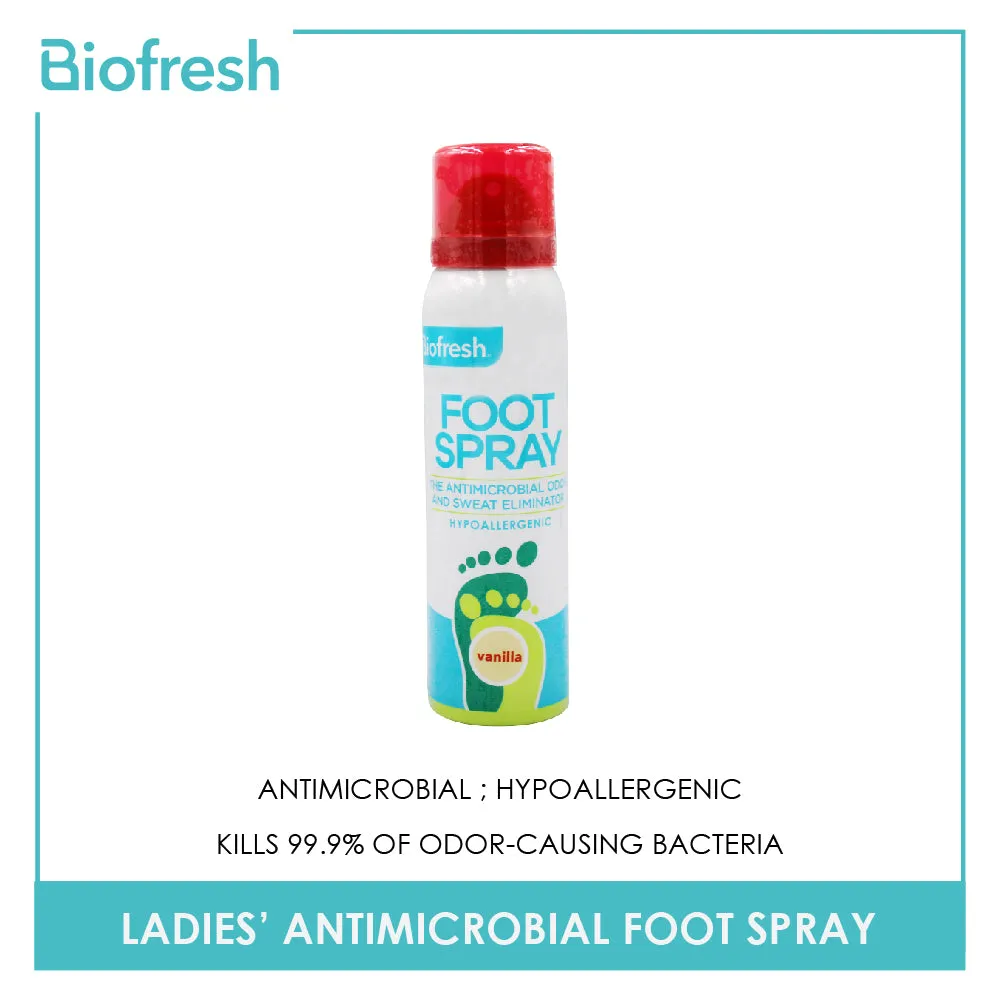 Biofresh Ladies Antimicrobial Foot Spray 1 piece BLFSS01