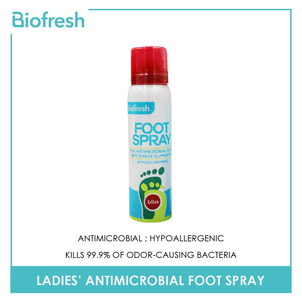 Biofresh Ladies Antimicrobial Foot Spray 1 piece BLFSS01