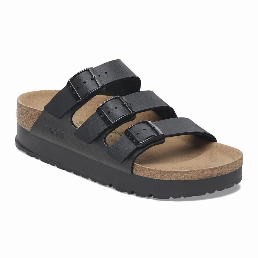 volleyball players - specific benefits BIRKENSTOCK FLORIDA VEGAN FLEX PLATFORM WOMEN'S