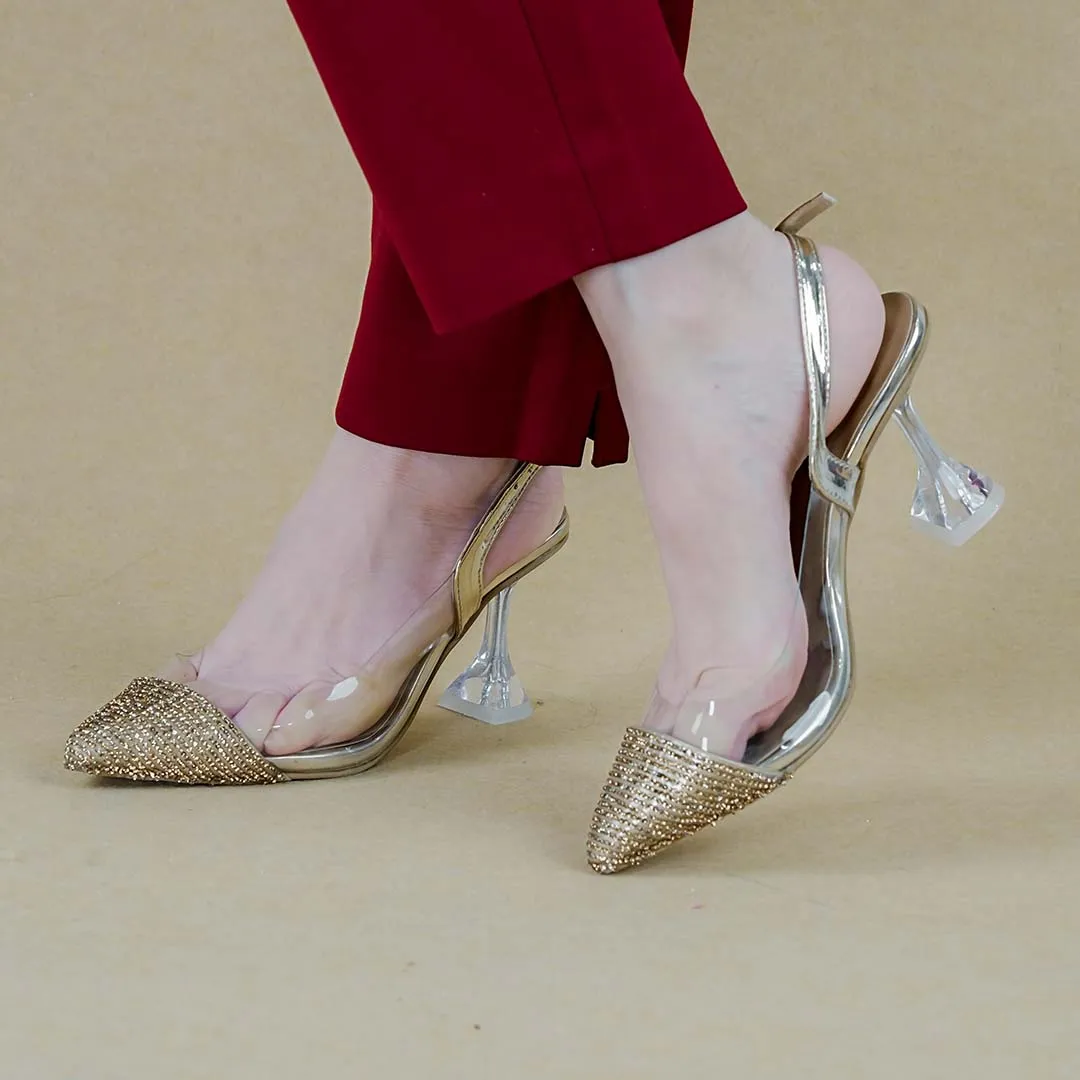 Bling Slingback Golden