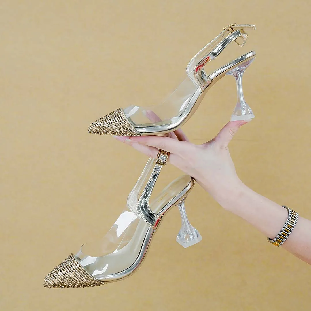 Bling Slingback Golden