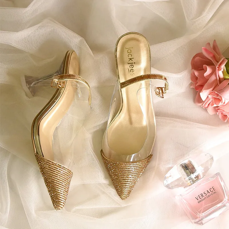 Bling Slingback Golden