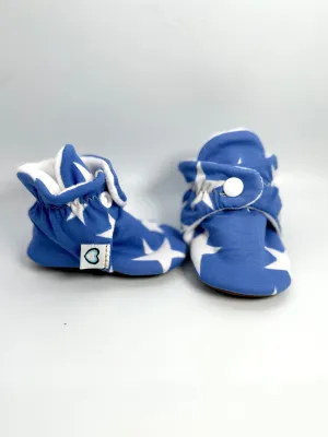 Blue Star Knit Booties