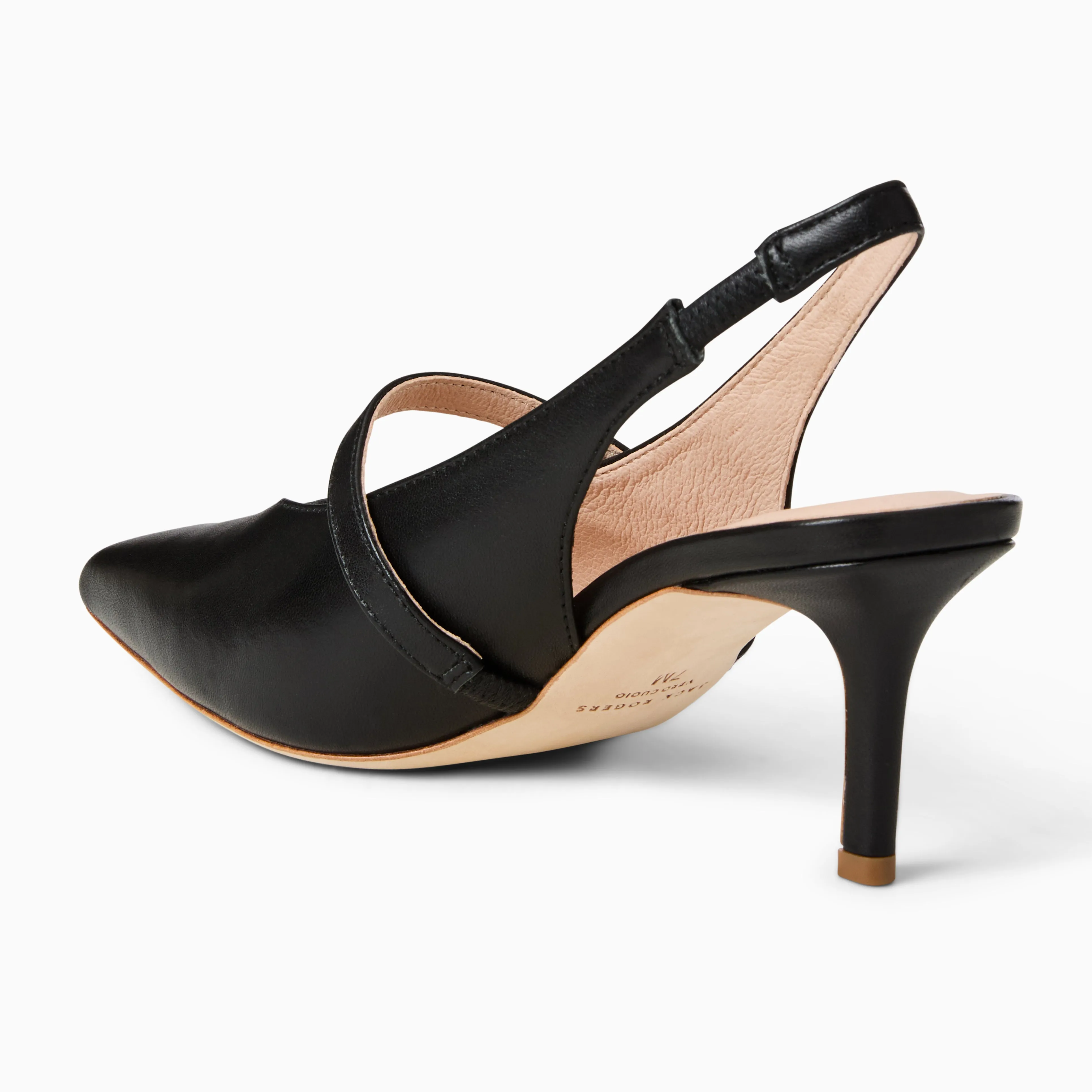 Alluring Appeal Blythe Leather Slingback Heel