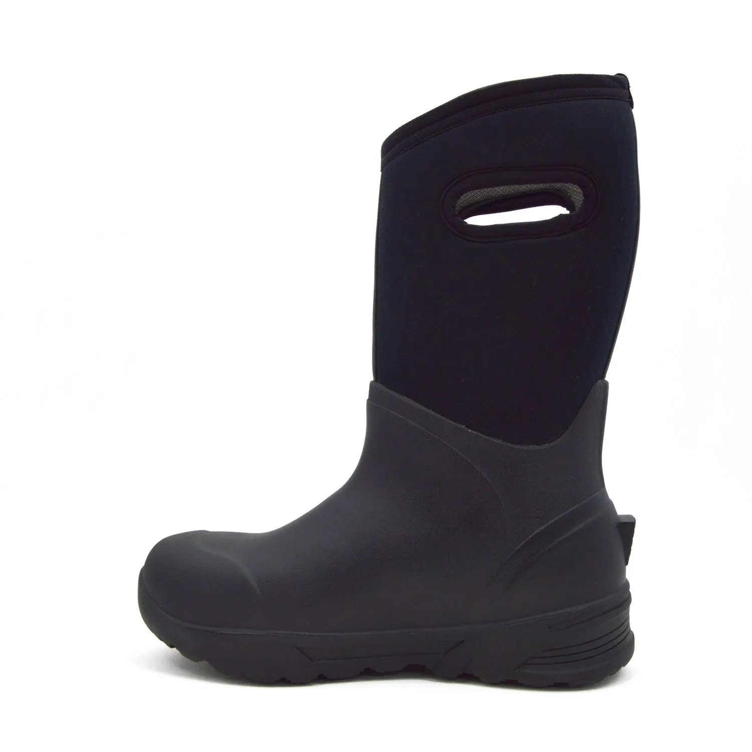 Bogs Bozeman Tall Black Gumboots