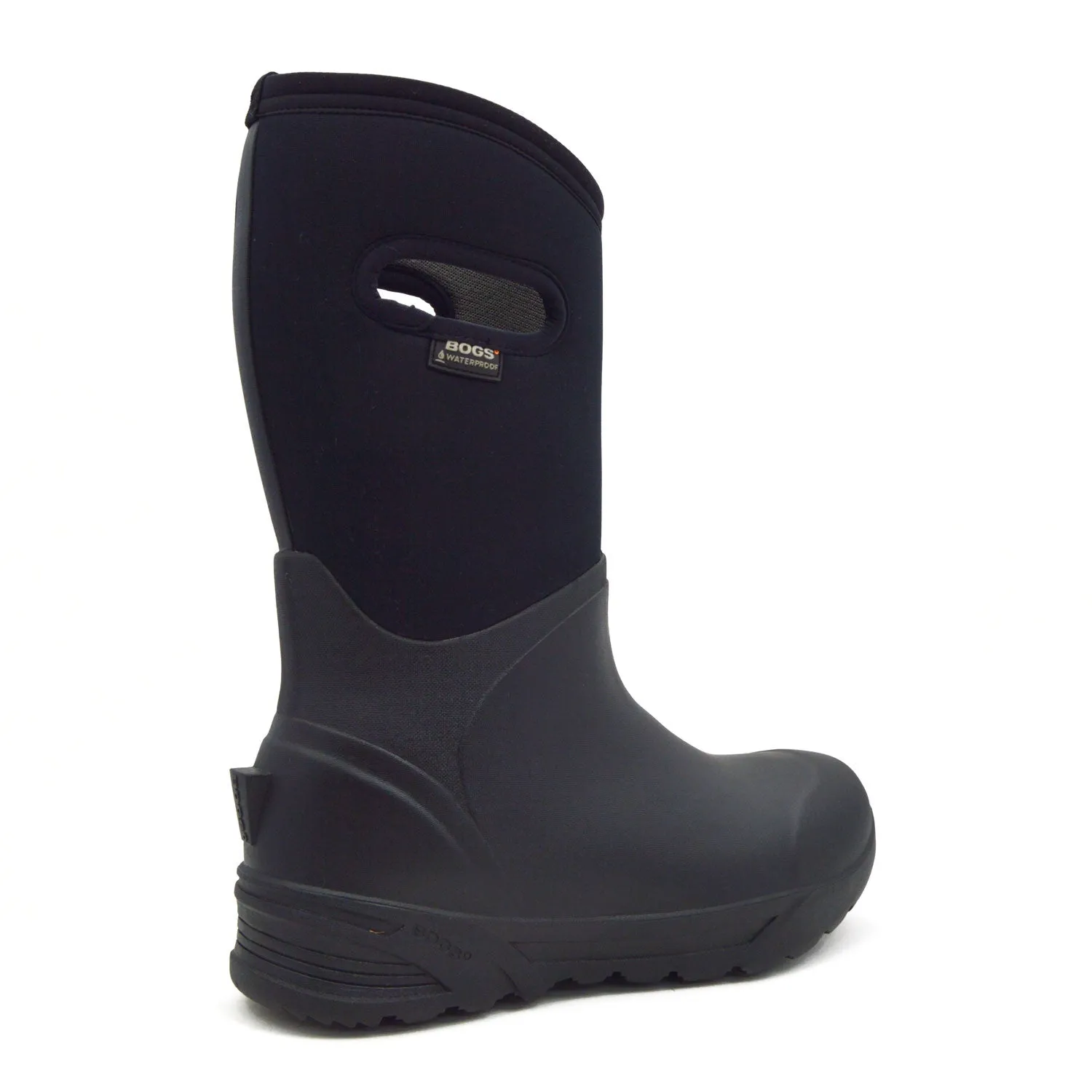 Bogs Bozeman Tall Black Gumboots