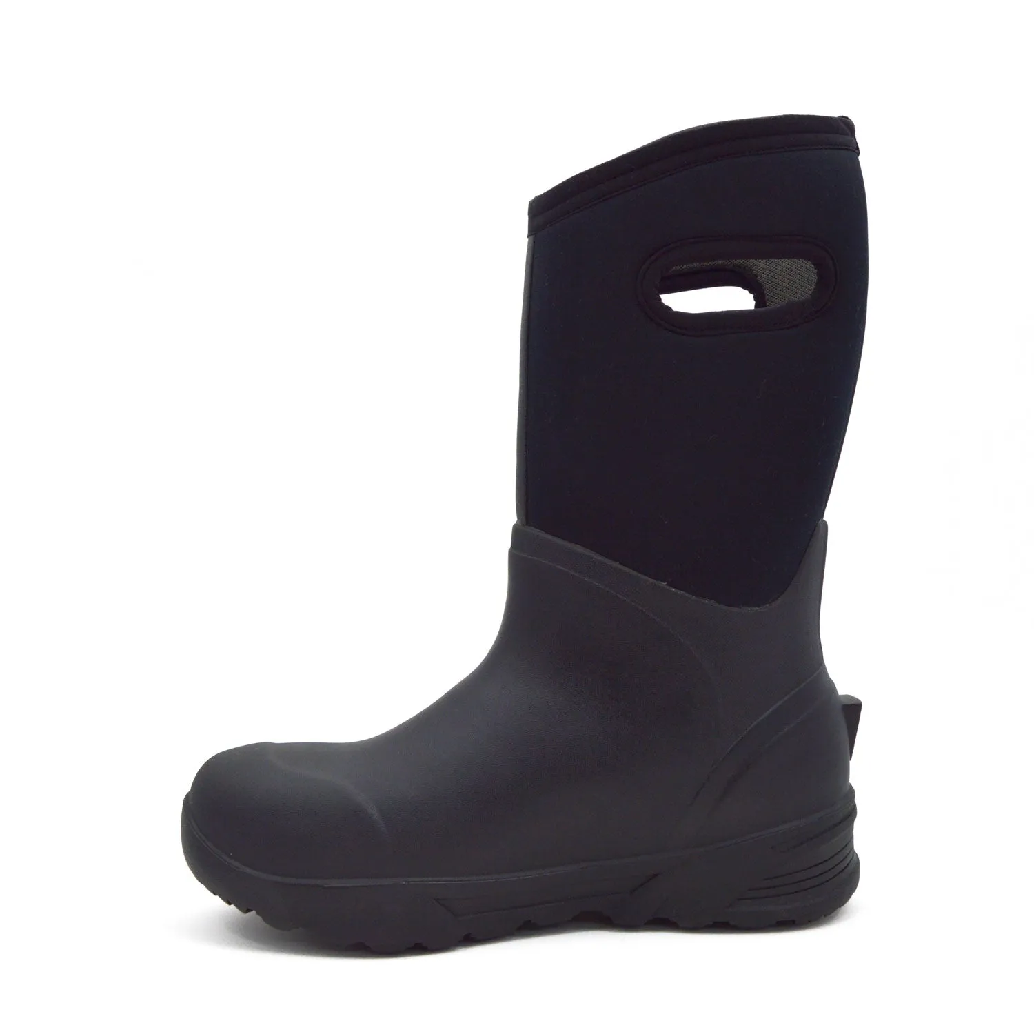 Bogs Bozeman Tall Black Gumboots