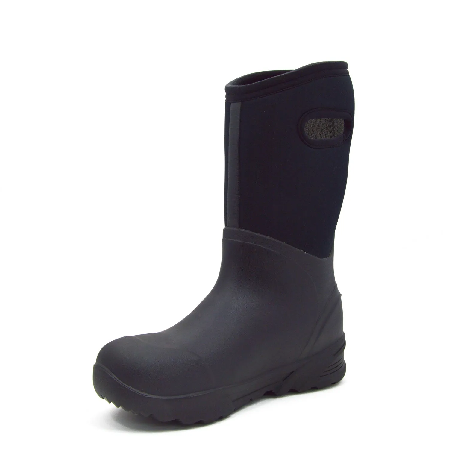 Bogs Bozeman Tall Black Gumboots