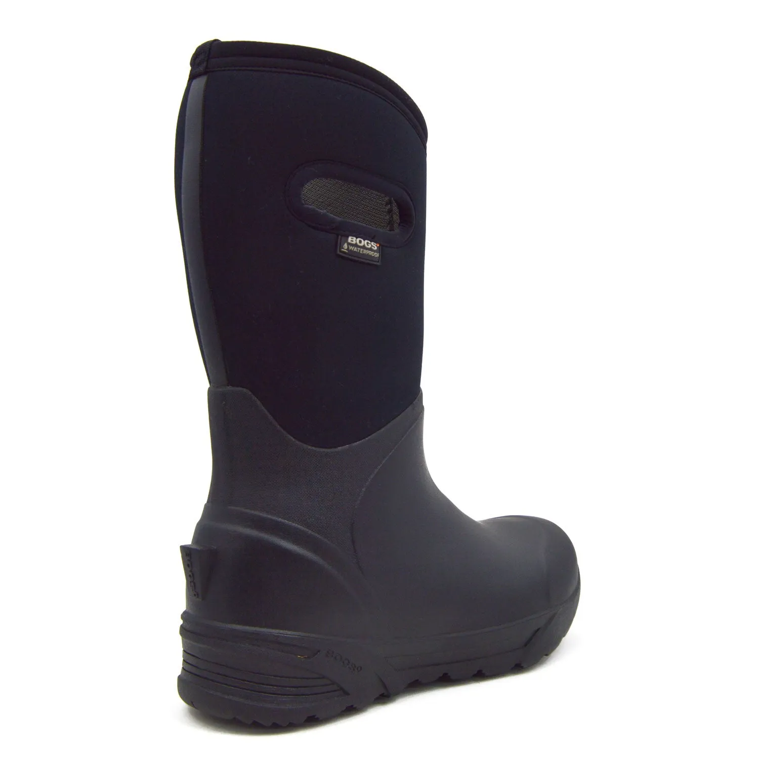 Bogs Bozeman Tall Black Gumboots