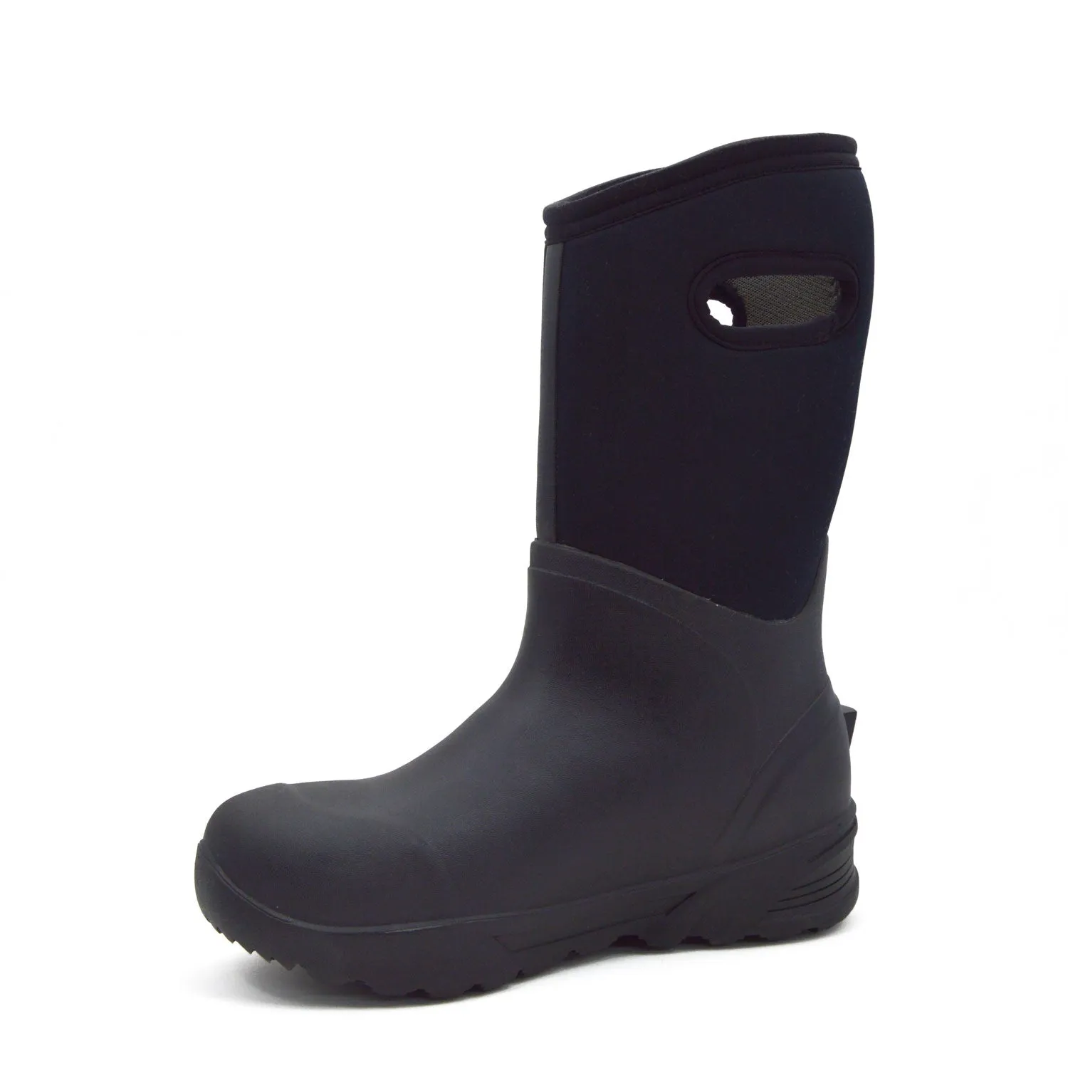 Bogs Bozeman Tall Black Gumboots