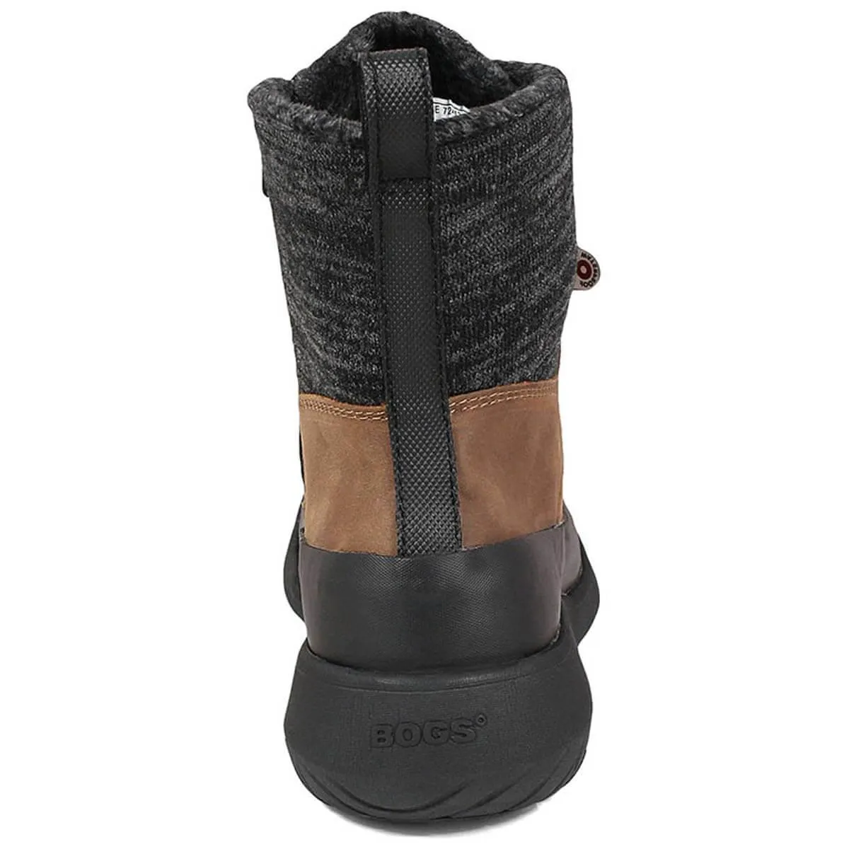 Bogs Women's Boots - Freedom Lace Waterproof Leather, Cognac - Size 7 | 72412-221-070