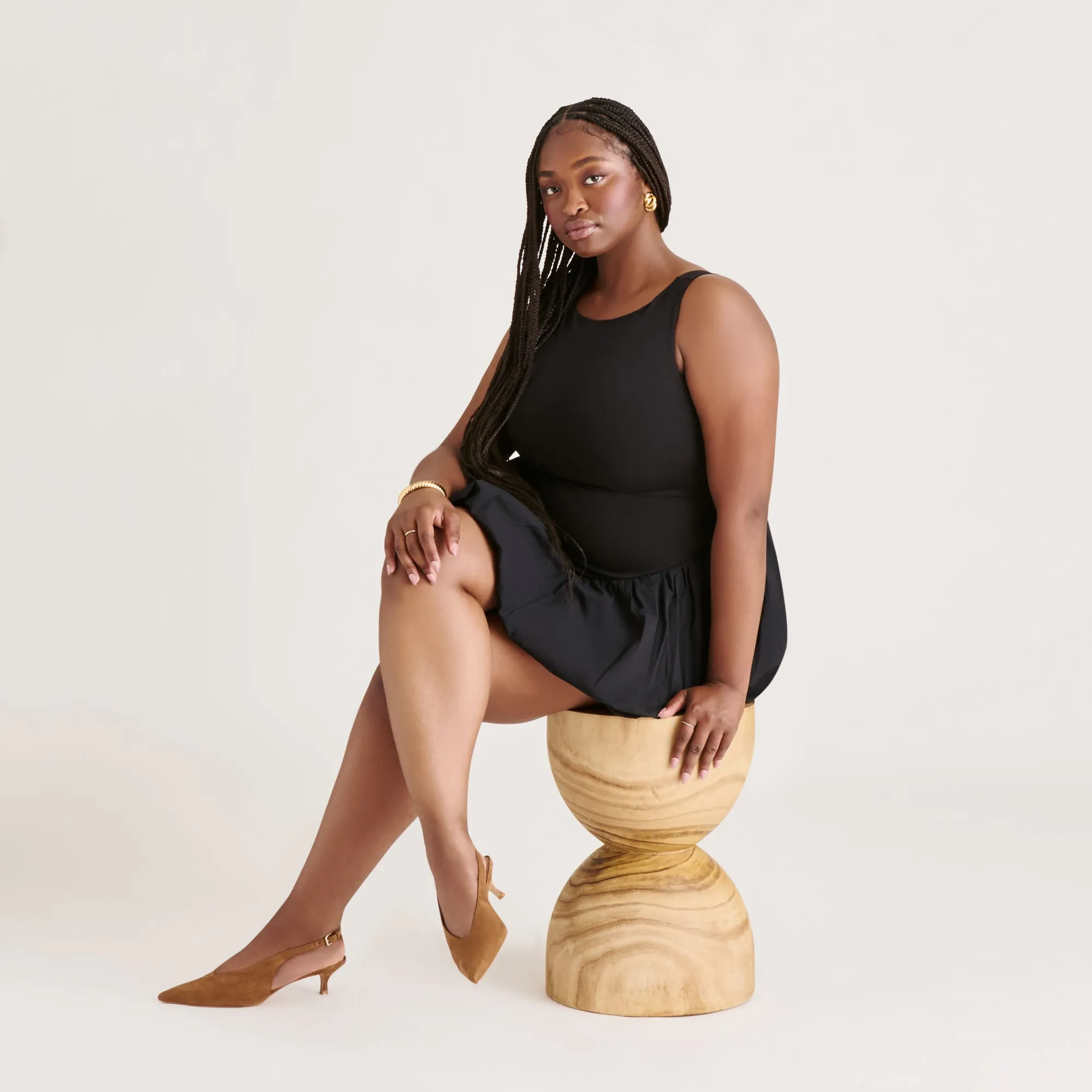 Candle Spark Gala Spark ALENNA HEELS LT BROWN SUEDE