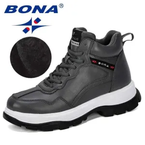 BONA New Fashion Style Women Snow Boots