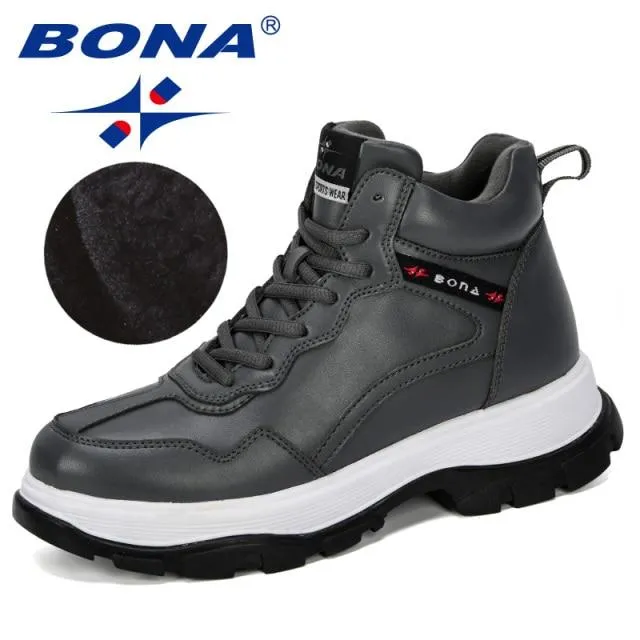 BONA New Fashion Style Women Snow Boots