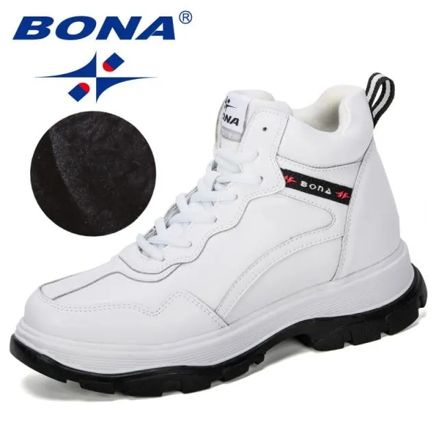 BONA New Fashion Style Women Snow Boots