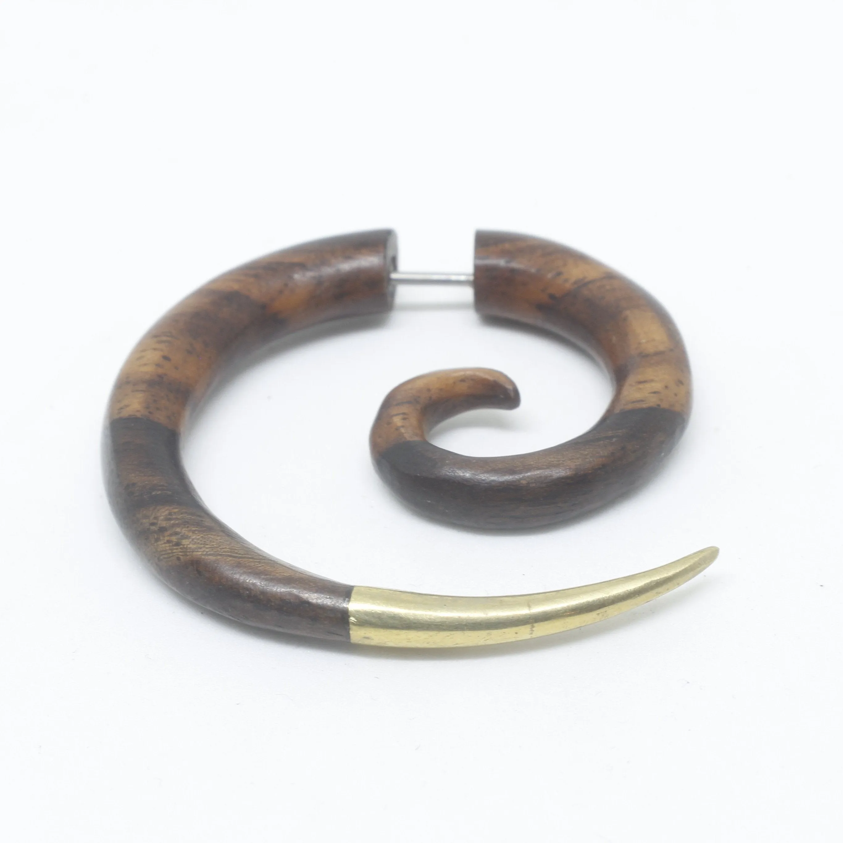 Brass Tip Narra Wood Stretchers