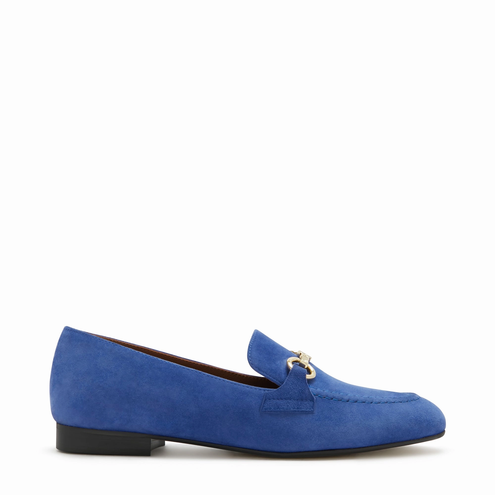 Vend?me Fleur blue suede loafers Kind Feel Elegant Casual Shoes