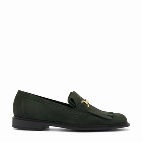 Tassel Keeper Odor Resistant Vend?me Lave dark green suede loafers