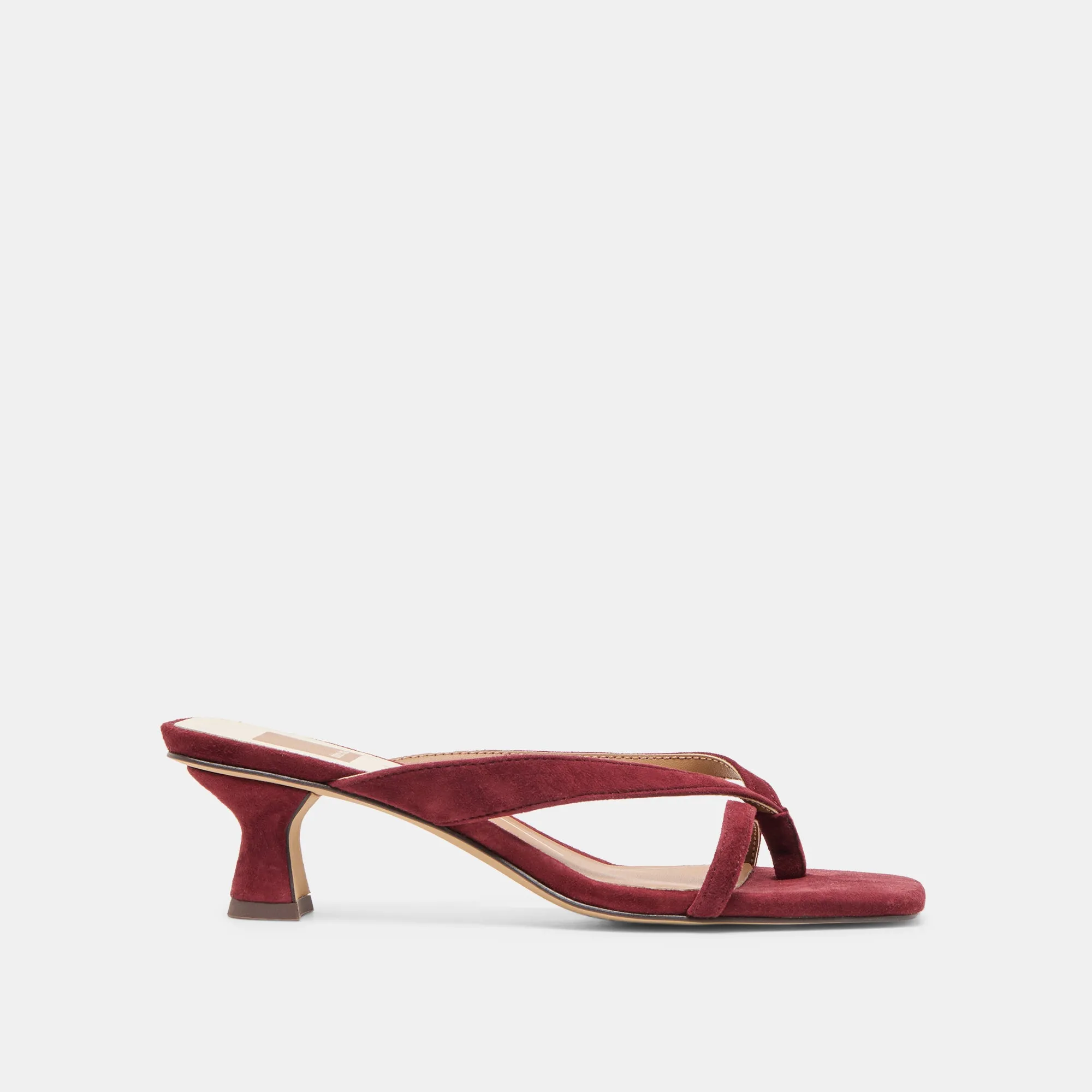 Stylish Design Instant Confidence BREVEL HEELS OXBLOOD SUEDE