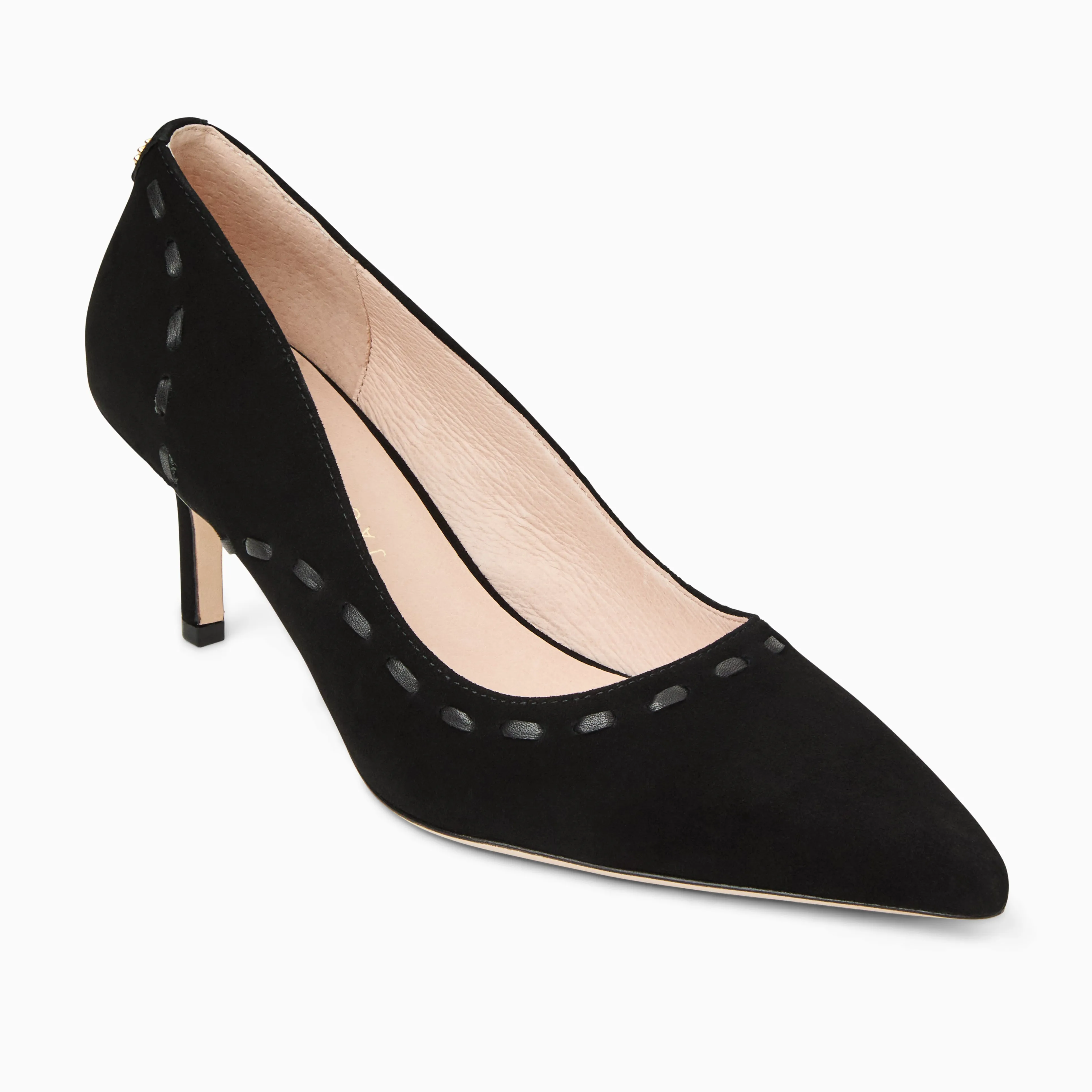 Luxe Touch Perfect Pick Bridgette Suede Heel Pump