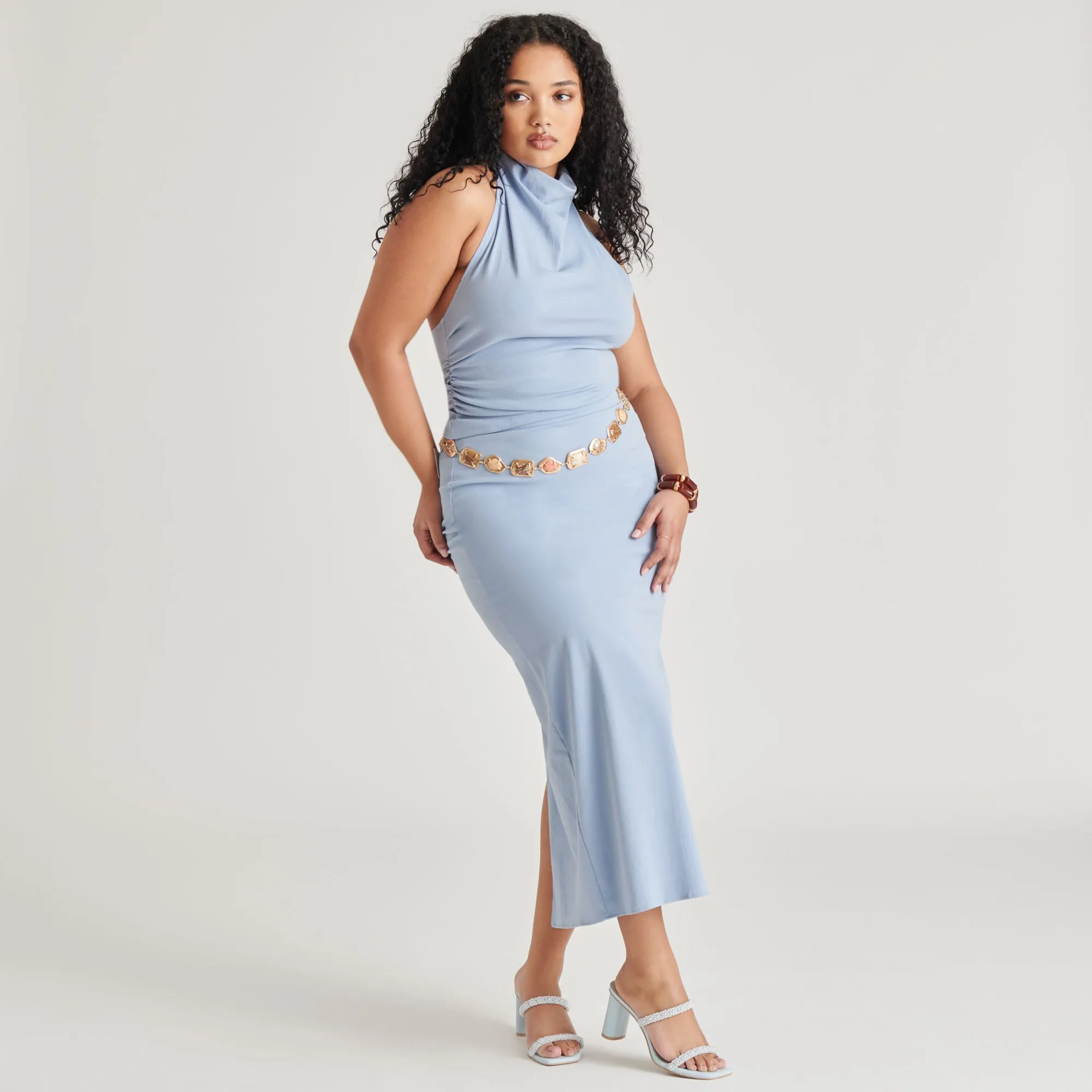 NOLAH PEARL HEELS ICE BLUE STELLA Season Edge