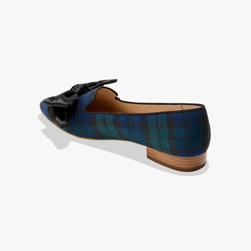 Brookline Fabric Bow Loafer Versatile Construction Comfortable Walkers