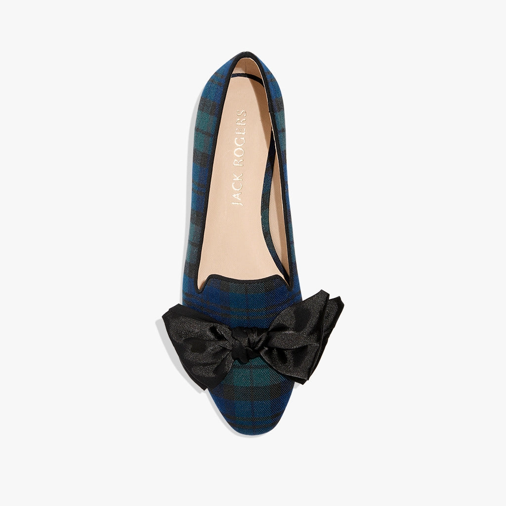 Brookline Fabric Bow Loafer Anti Odor Technology Lake View