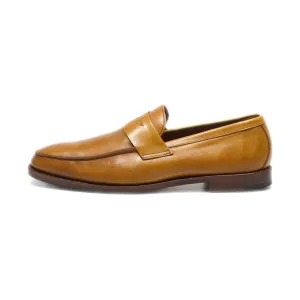 Brooks Formal Slip Ons Leather Brown Colour For Men