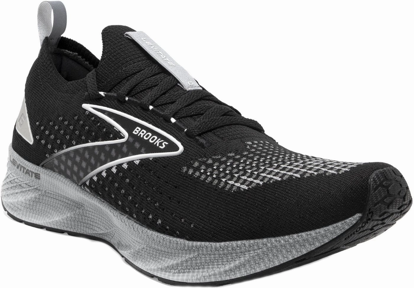 BROOKS LEVITATE STEALTHFIT MEN'S Pressure Relief Grooves Vegan Material Options