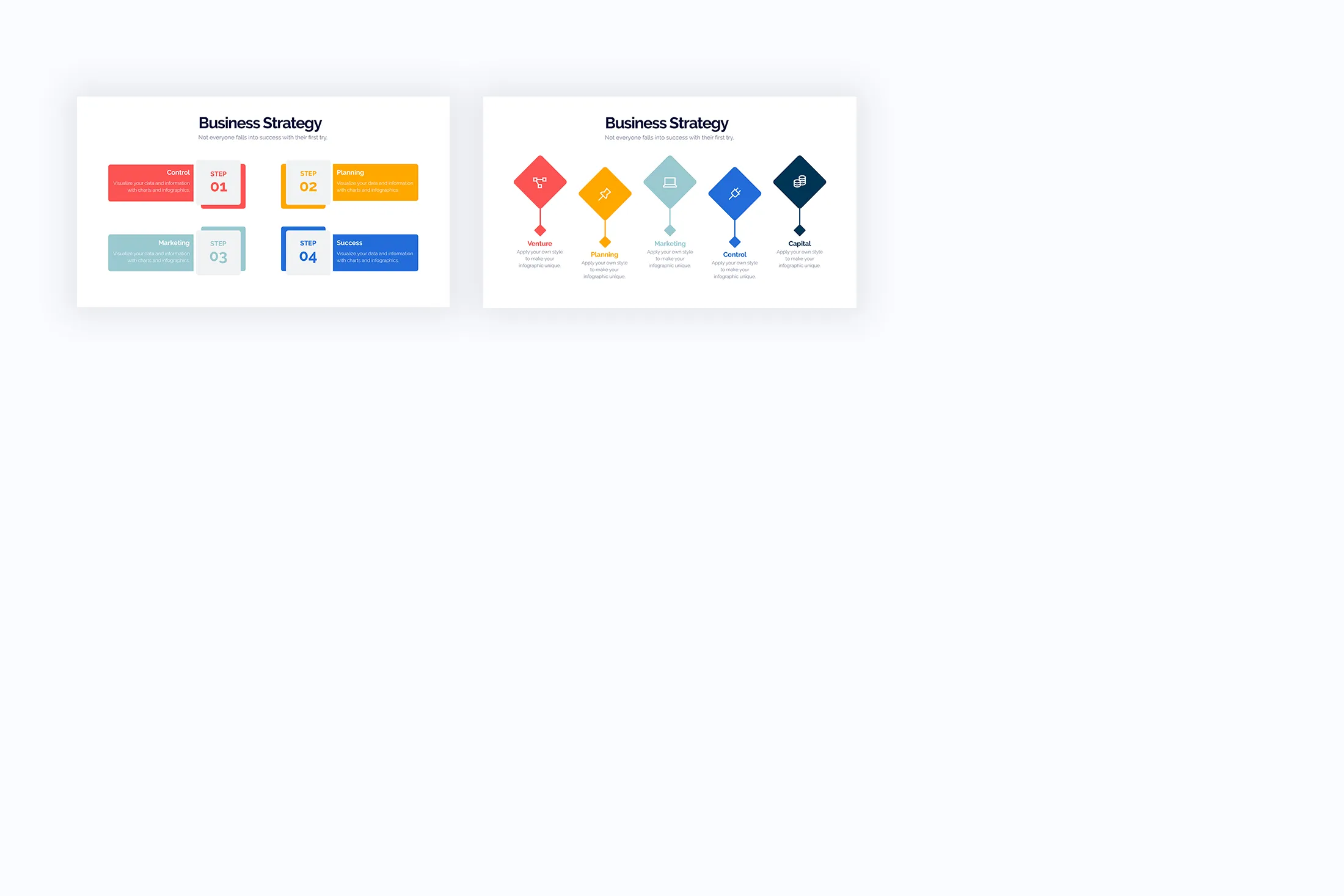 Business Strategy Google Slides Infographics