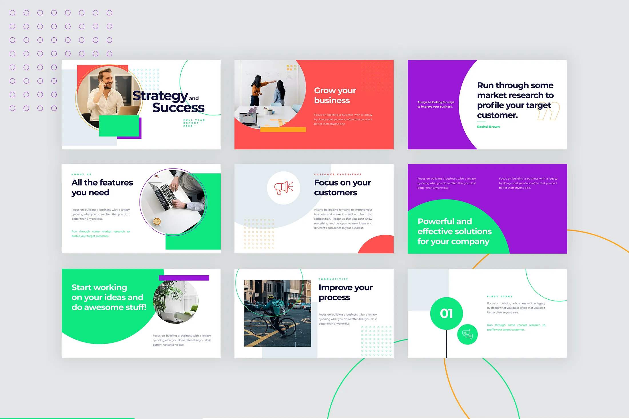 Business Strategy Templates