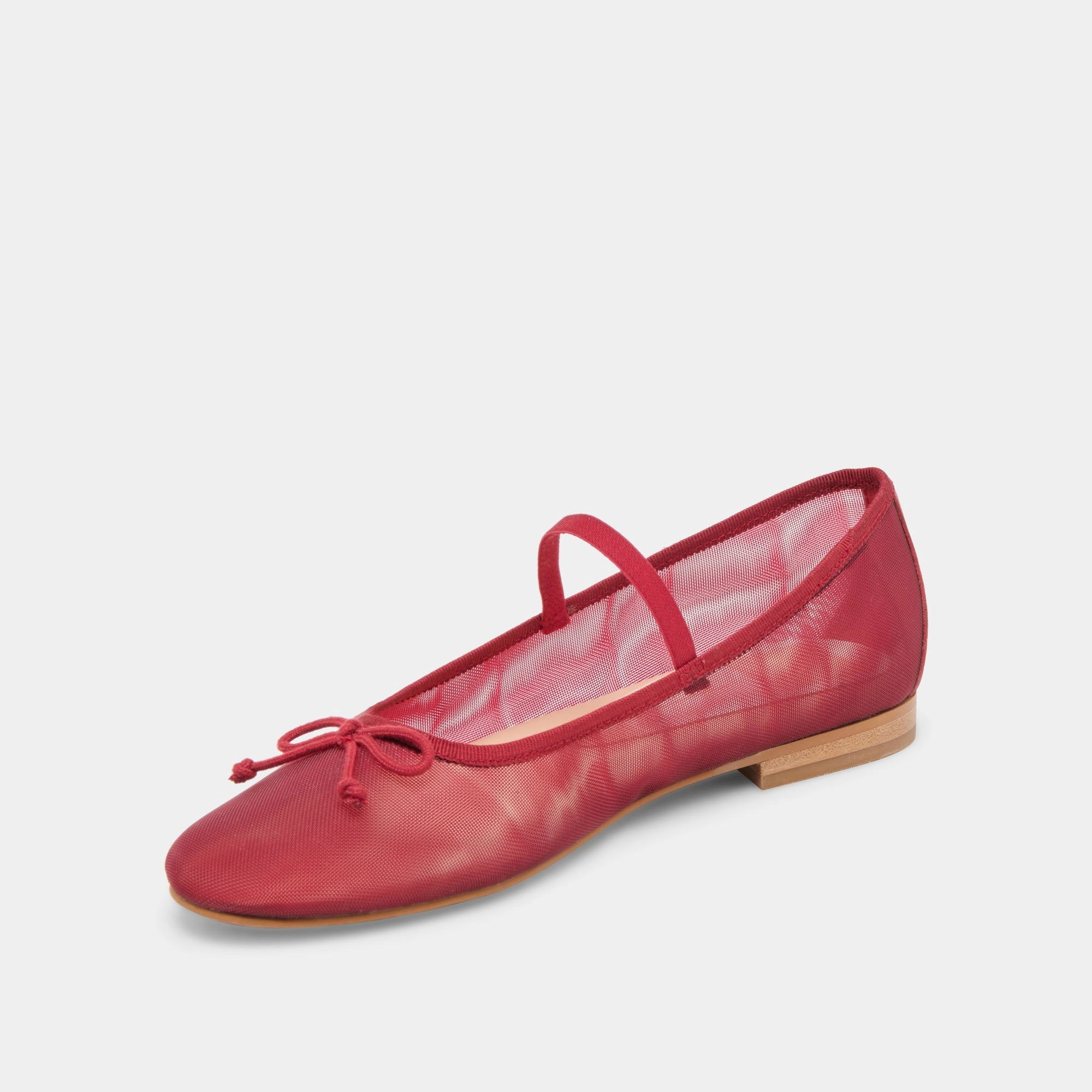 CADEL BALLET FLATS CRIMSON MESH Coast Day Versatile Shoes