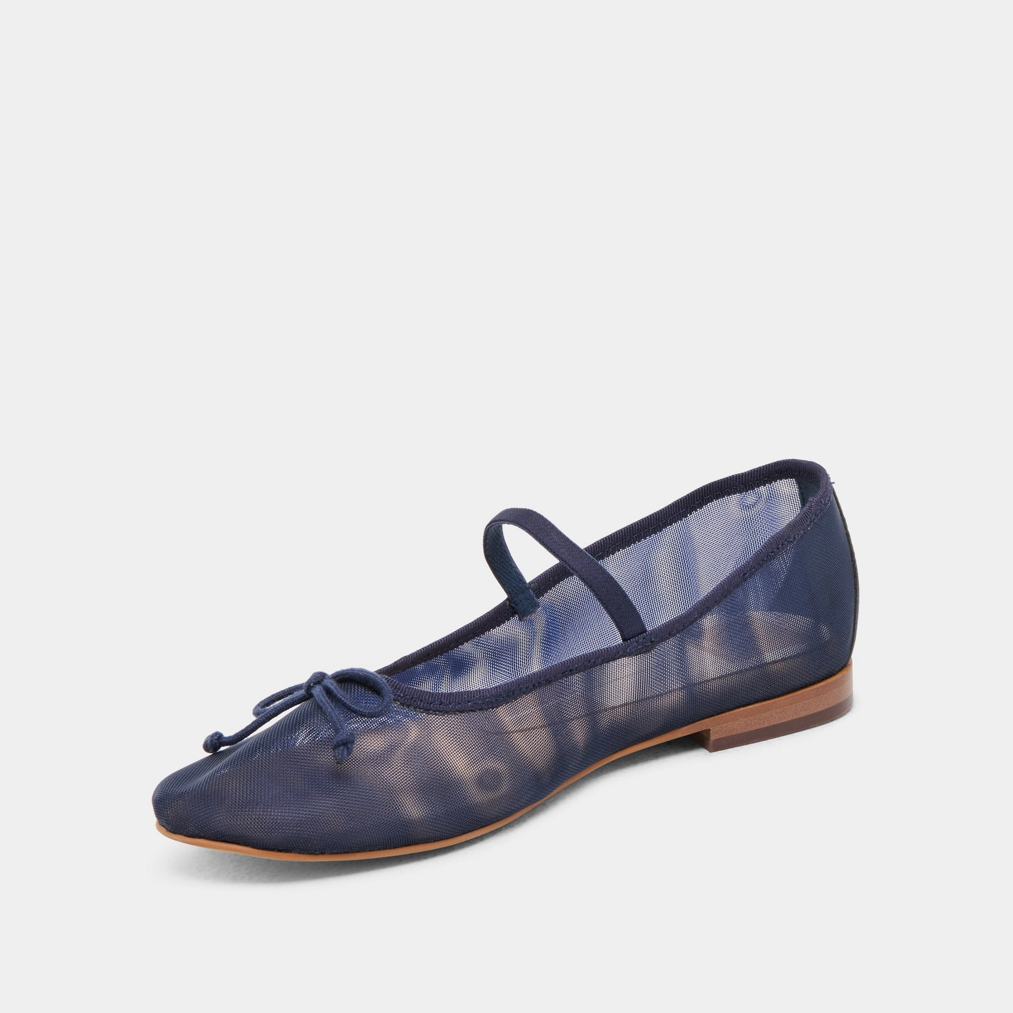 Leaf Fall Perfect Support CADEL BALLET FLATS NAVY MESH