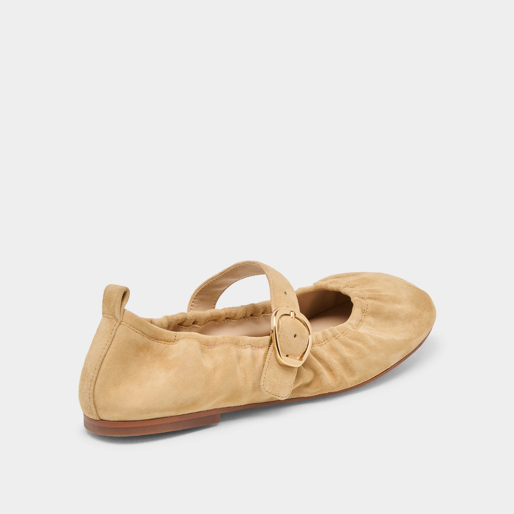CAELY BALLET FLATS HONEY SUEDE Resort Glow