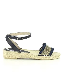 Calzanor 2240 Paris Navy Slingback Espadrilles