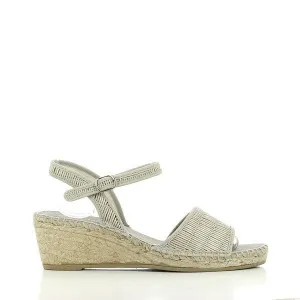 Calzanor 743 Bambu Taupe Slingback Espadrilles