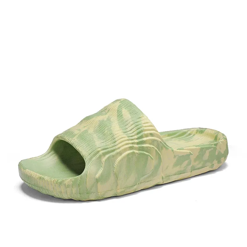 Camo black and white carbon EVA slides