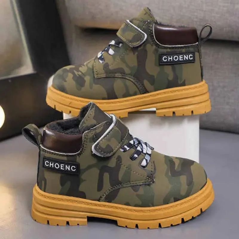 Camouflage Snow Boots/Non-slip