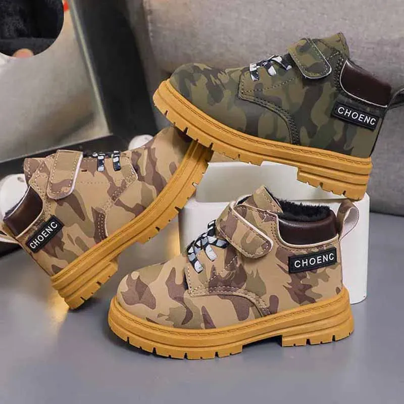 Camouflage Snow Boots/Non-slip