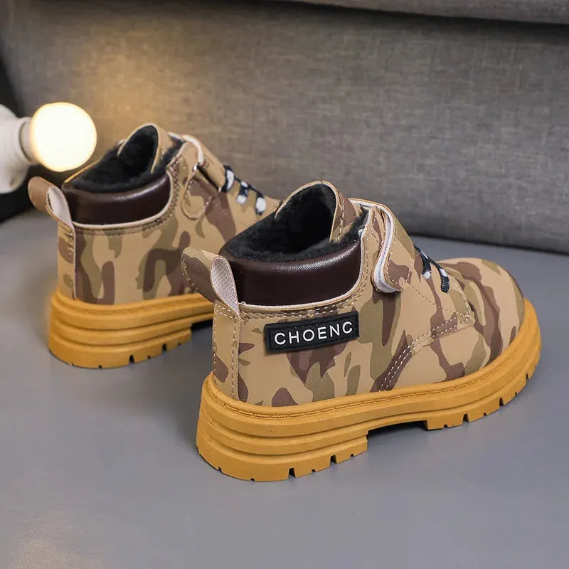 Camouflage Snow Boots/Non-slip