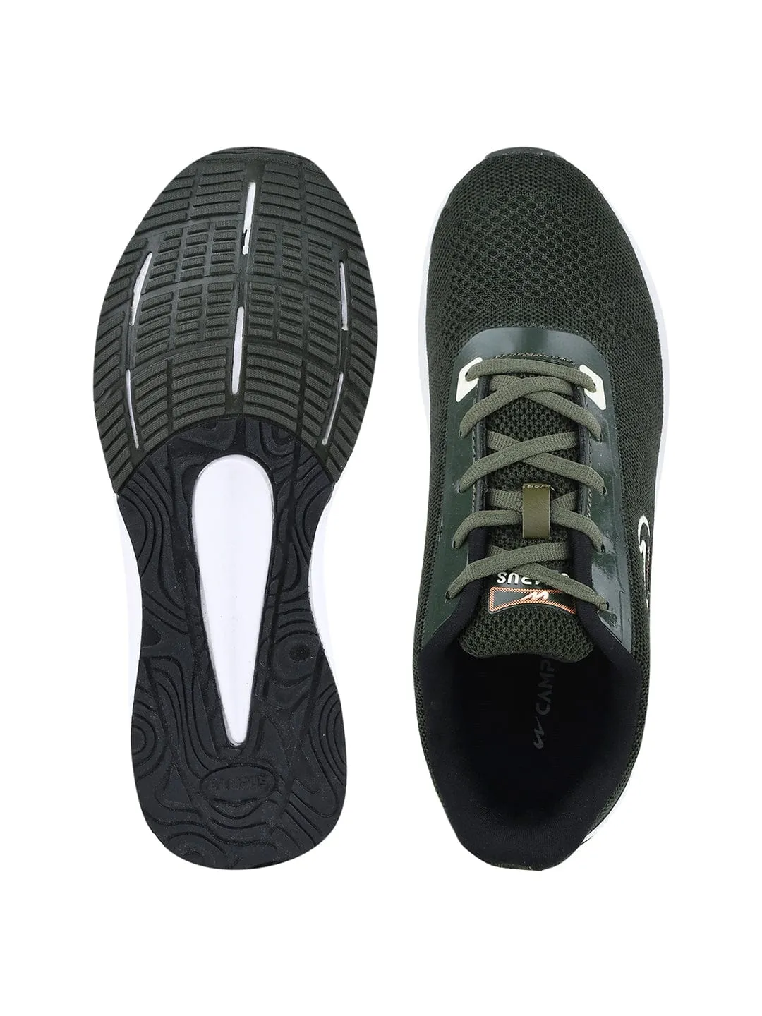 CAMP ZANE Olive Men's Running Shoes