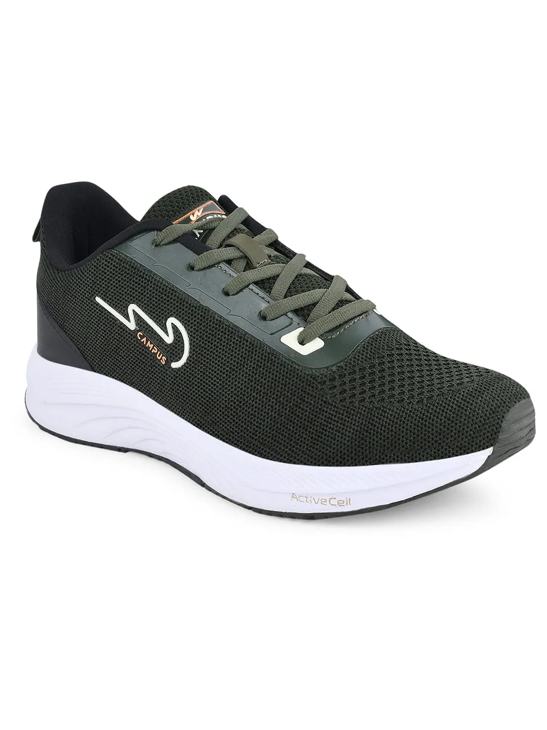 CAMP ZANE Olive Men's Running Shoes