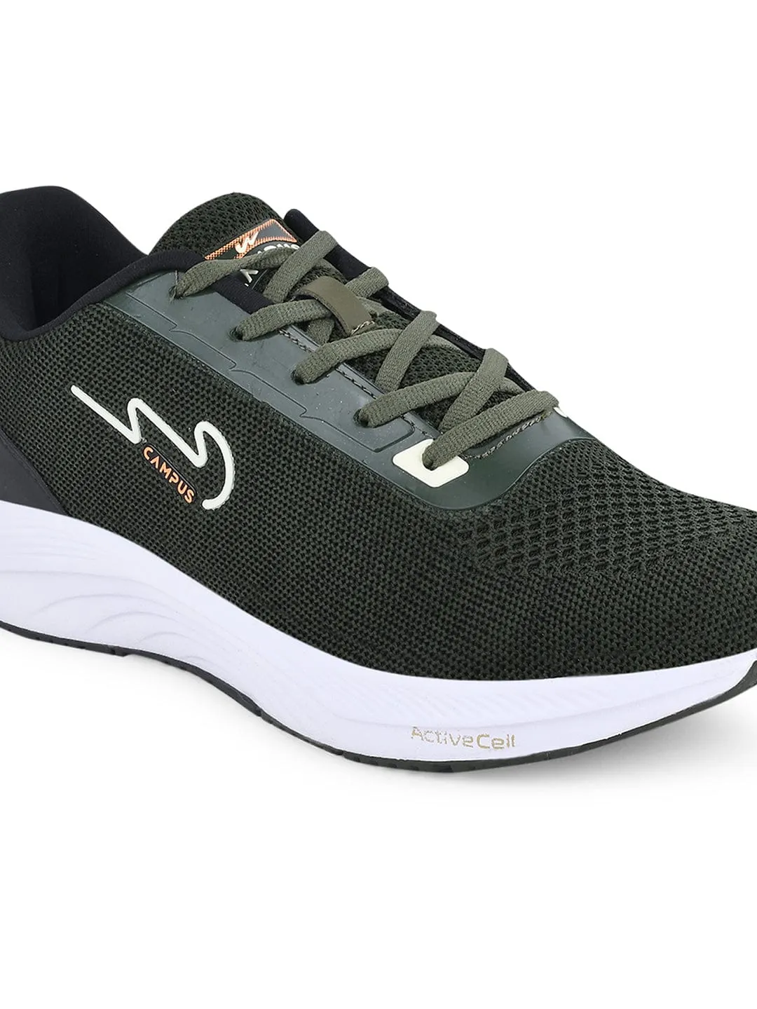 CAMP ZANE Olive Men's Running Shoes