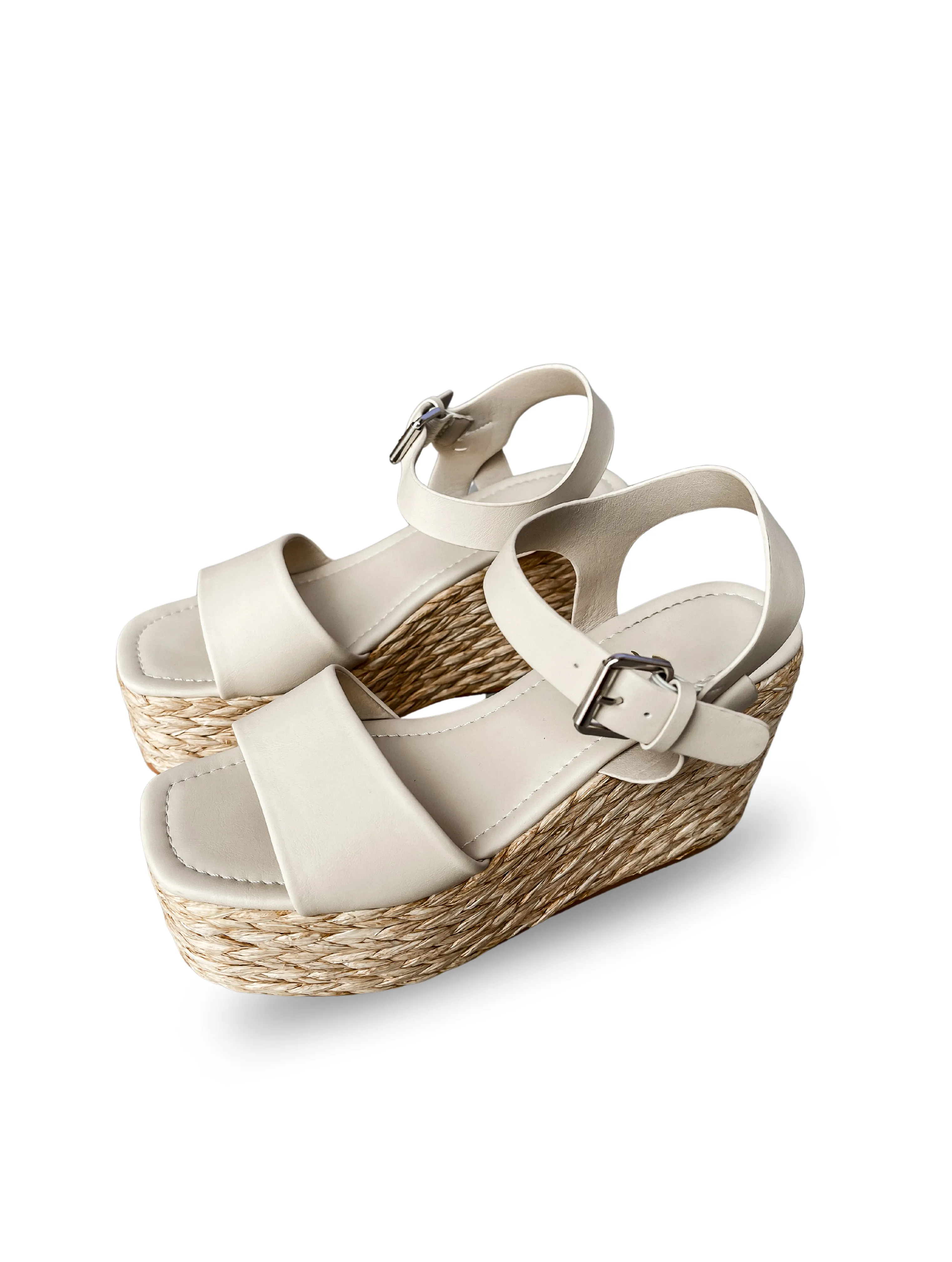 Cannes Platform Wedge Sandals