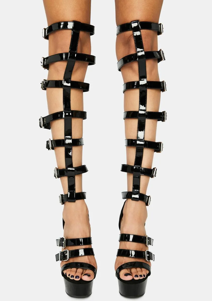Can't Handle This Gladiator Heels