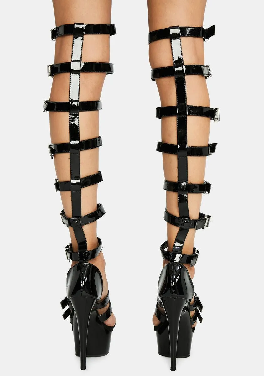 Can't Handle This Gladiator Heels